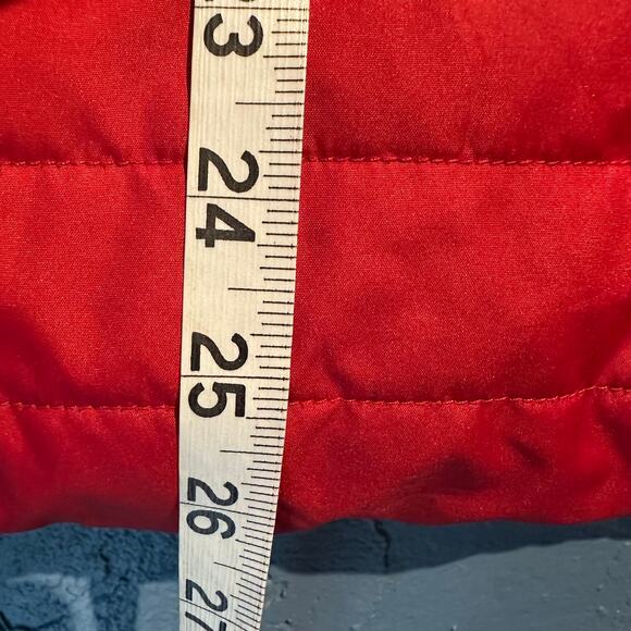 Lauren Active Ralph Lauren Quilted Vest Red Black Size 2X Sporty Warm Cozy Layer - Picture 5 of 8